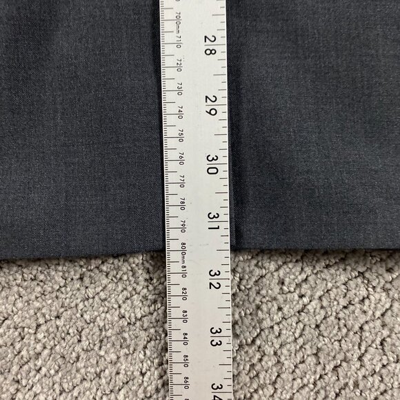 Brooks Brothers 346 Stretch Suit Men's 45R Pants 38x33 Measures 38x30 Gray - Picture 10 of 16